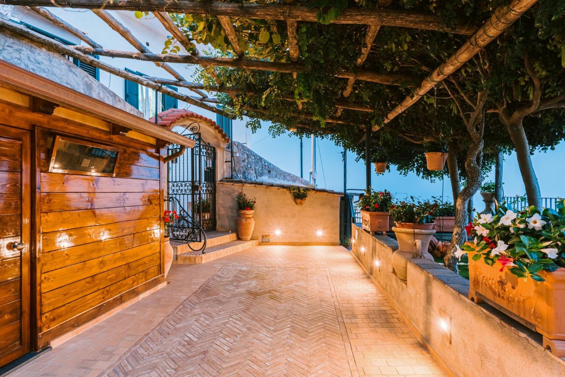 B&B Il Cortile Ravello Exterior foto